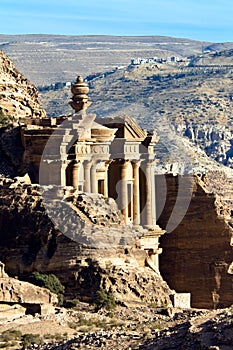 Monastery tomb Petra