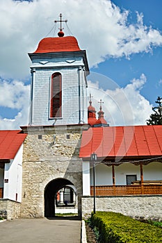 Monastery tower Ciolanu