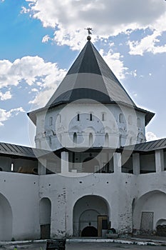 Monastery tower closeup