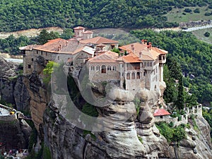 The Monastery of Varlaam, Meteora, Greece photo