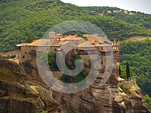 The Monastery of Varlaam, one the monasteries at Meteora site, Greece