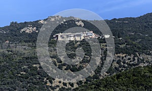 Monastery of Xiropotam on the Holy Mount Athos