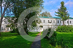 Monastic building in the Museum Alexandrovskaya Sloboda, Alexandrov city, Vladimir region, Russia