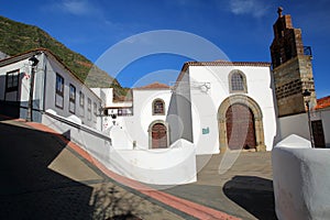 The monastic church of the Dominican monastery El Convento de Santo Domingo in Hermigua, La Gomera, Canary Islands