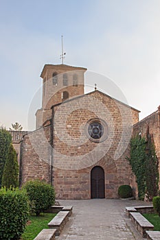 Monastir de Santa Maria de Estany.Strolling along a mythical and singular route near Estany