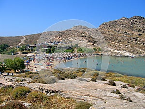 Monastiri Beach, Paros photo