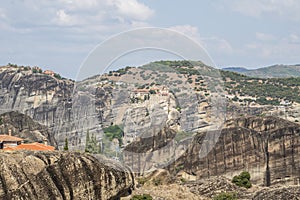 Monastries Meteora Mountains