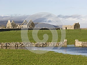 Monastry ruins in Ireland