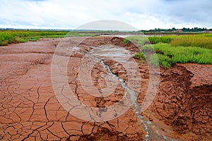 Moncton, New Brunswick Canada low tide of the Bay of Fundyâ€™s