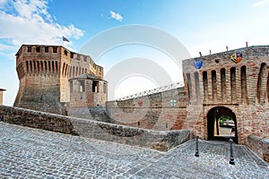 Mondavio castle, Marche, Italy photo