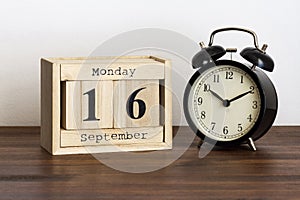 Monday 16 September