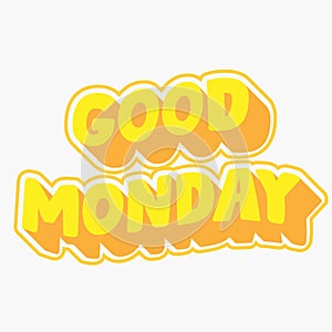 Monday Text Effect and text editable style