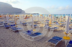 Mondello beach, Sicily
