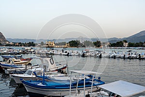 Mondello Motorboat Marina on Sicily