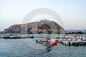 Mondello Motorboat Marina on Sicily