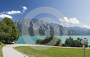 Mondsee lake