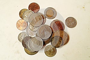 Monedas. Currencies. photo