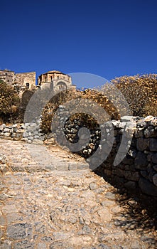 Monemvasia church in Greece