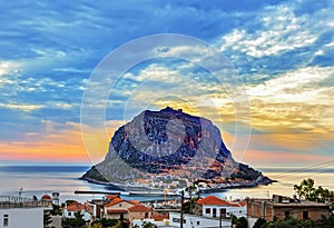 Monemvasia is a town and a municipality in Laconia