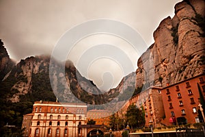 Monestir Monastery of Montserrat Catalonia Spain