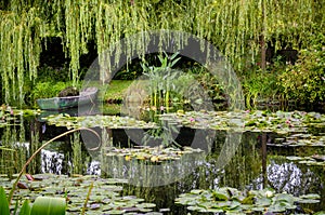 Monet`s Gardens and House at Giverny, Normandy, France