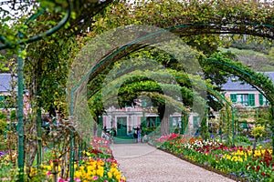 Monet\'s Norman Garden in Giverny, France