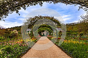 Monet\'s Norman Garden in Giverny, France