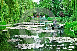 Monet Waterlilies Garden Giverny France