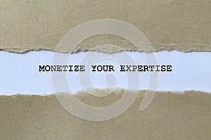 monetize your expertise on white paper