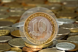 Money 002 coin ruble