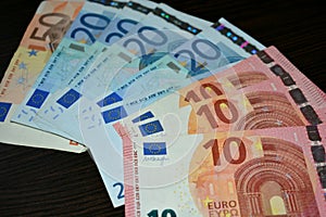 Money. 10.20.50 euro