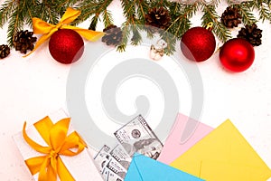 Money as a gift for Christmas