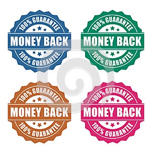 Money back guarantee icon photo