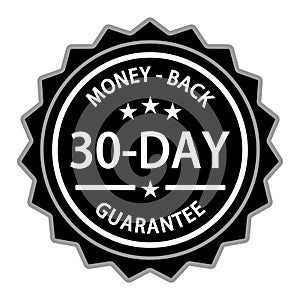 Money Back Guarantee Label