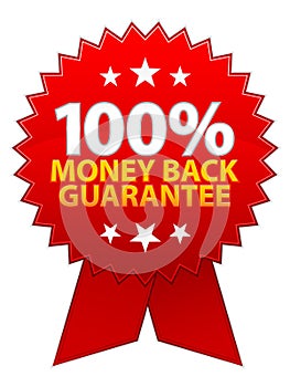 Money Back Guarantee Ribbon / EPS