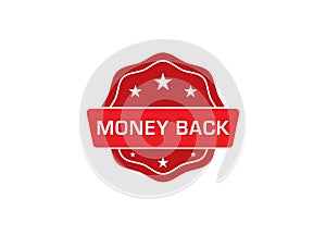 Money Back label sticker,Money Back Results Badge Sign