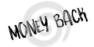 Money Back rubber stamp