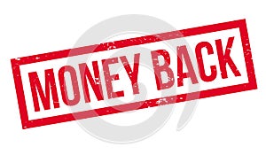 Money Back rubber stamp