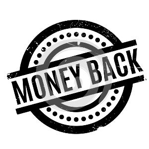 Money Back rubber stamp