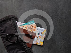 Money Belt with Passport
