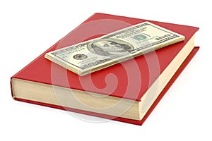 Money and book photo