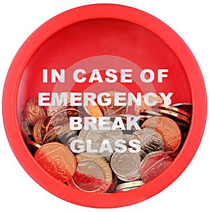 Money Box For Emergency Savings