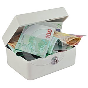 Money box and Euro