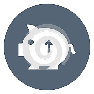 Money box  Isolated Vector icon which can easily modify or edit