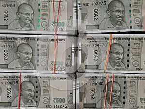 Money cash INR Indian currency Gandhi photo
