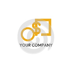 Money Changer Logo Template Design Vector