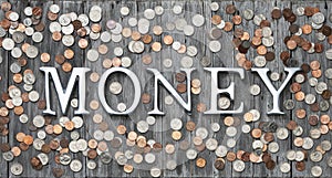 Money Coins Background