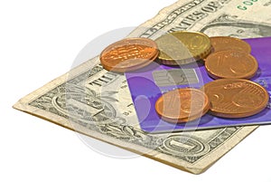 Money - coins and banknote