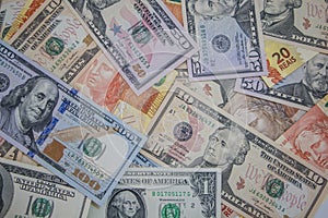 Money - Dolar and Real photo