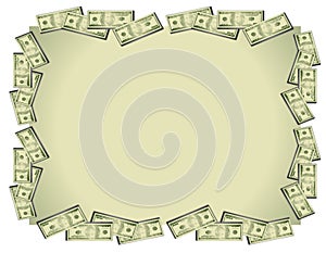 Money Dollar Bills Background